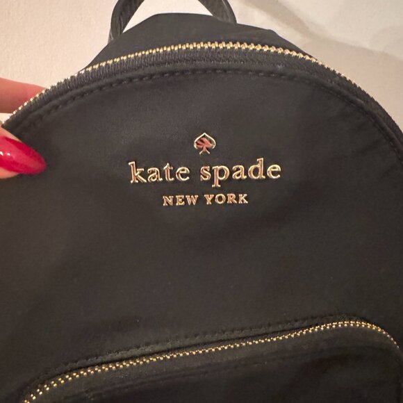 Kate Spade Black Nylon Mini Backpack - Picture 5 of 13